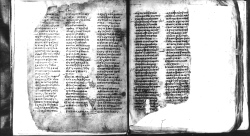 Greek text of Gen 31:27—42:21 with marginal annotations
                        